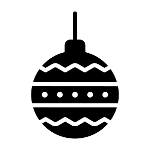 Bauble, Hanging, Light, Christmas, Decoraion, icon