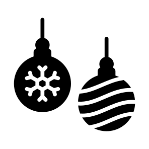 Baubles, Hanging, Lights, Christmas, Ornament icon