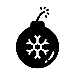 Bomb, Firecracker, Firework, Pyrotechnics, Bombshell icon