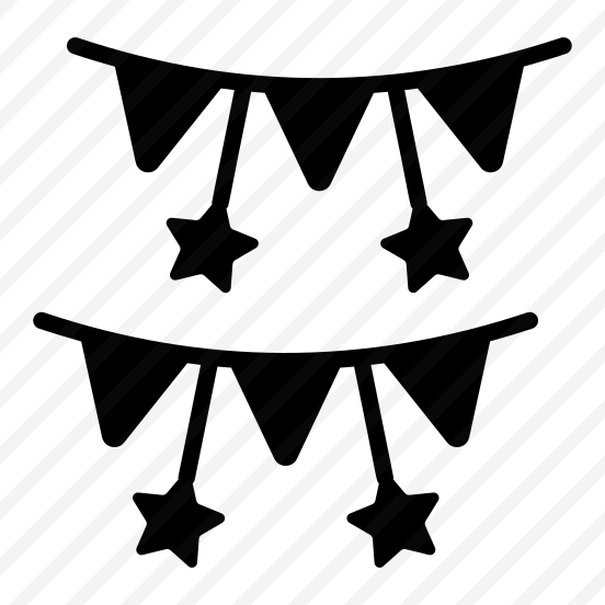 Buntings, Garlands, Decoration, Ornament, Party preview