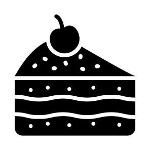Cake, Slice, Pastry, Pie, Cheesecake icon
