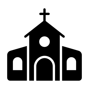 Church, Chapel, Religious, Building, Worship icon