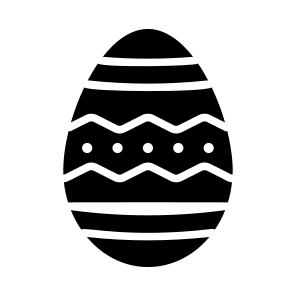 Egg, Eggshell, Poultry, Easter, Decorative icon