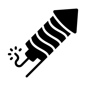 Firecracker, Firework, Cracker, Pyrotechnics, Celebration icon