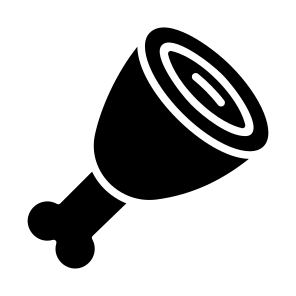 Ham, Pork, Meat, Beef, Food icon