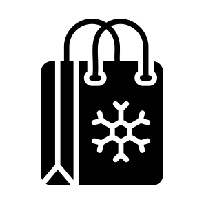 Shopping, Winter, Tote, Handbag, Purchase icon