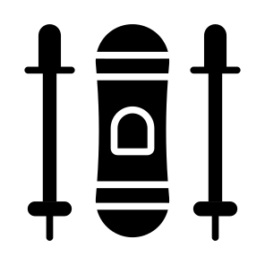 Ski, Gear, Board, Winter, Sport icon