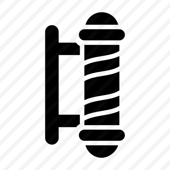 Barber, Pole, Sign, Salon, Signage preview