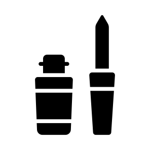 Eyeliner, Makeup, Cosmetic, Applicator, Brush icon