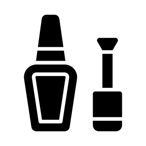 Polish, Gel, Liquid, Brush, Applicator icon