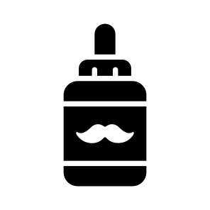 Serum, Moustache, Growth, Oil, Facial icon