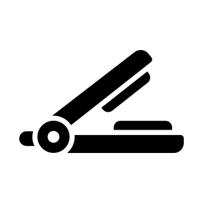 Straightener, Iron, Styling, Tool, Ceramic icon