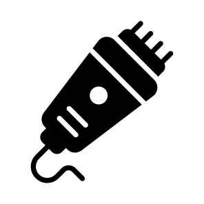 Trimmer, Clipper, Tool, Shaver, Electric icon