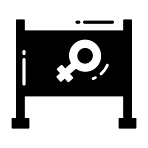 Board, Banner, Label, Protest, Gender, icon