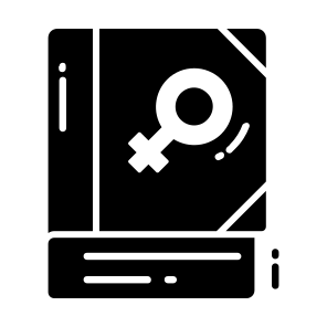 Feminism, Feminine, Female, Education, Women Day icon