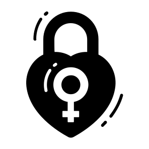 Love, Padlock, Lock, Women Day, Affection icon
