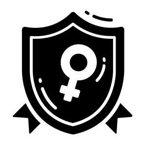 Shield, Badge, Women Day, Award, Gender, icon