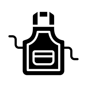 Apron, Pinafore, Overall, Apparel, Clothing icon