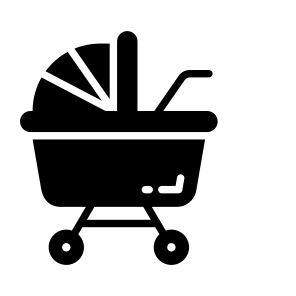 Carriage, Stroller, Pushchair, Perambulator, Pram icon