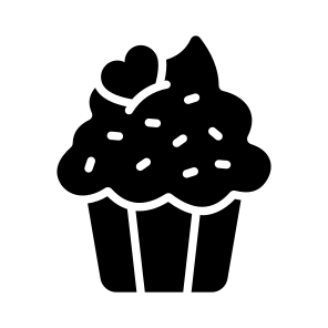 Cupcake, Muffin, Sweet, Dessert, Confectionery icon