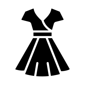 Dress, Frock, Clothing, Outfit, Garment icon