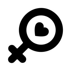 Female, Lady, Woman, Girl, Sign icon