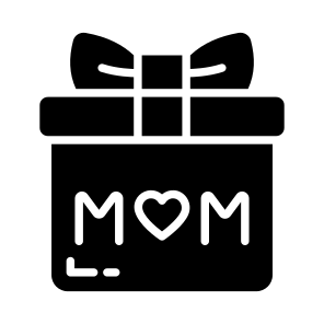 Gift, Hamper, Present, Surprise, Mom,,, icon