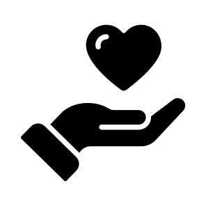 Love, Kindness, Affection, Heart, Giving icon