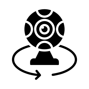 Cam, Camera, Webcam, Monitoring, Device icon