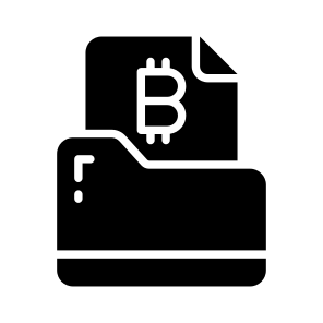 Crypto, Cryptocurrency, Bitcoin, Money, Finance icon