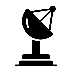 Dish, Satellite, Communication, Antenna, Technology icon