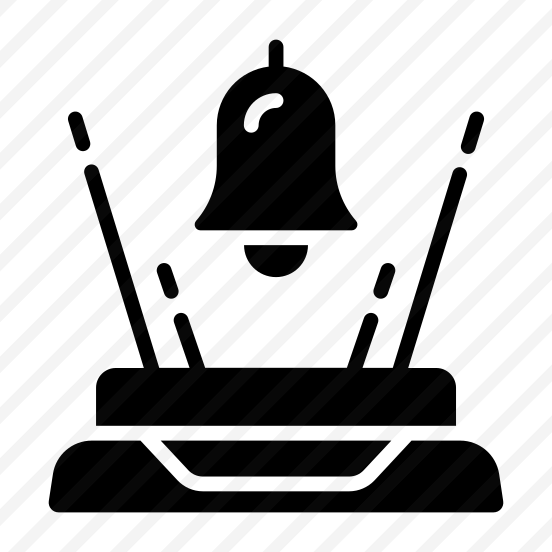 Hologram, Bell, Notification, Alert, Projection preview