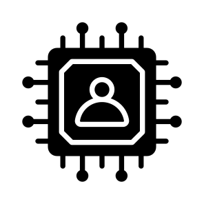 Microchip, Microprocessor, Chip, Cpu, Digital icon