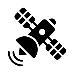 Satellite, Communication, Space, Spacecraft, Spaceship icon