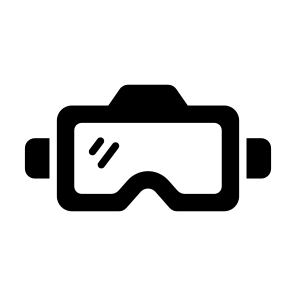 Virtual, Glasses, Goggles, Device, Vr icon
