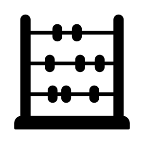 Abacus, Calculator, Maths, Counting, Beads Frame icon