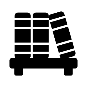 Bookshelf, Book Rack, Shelf, Library Shelf, Handbook Shelf icon
