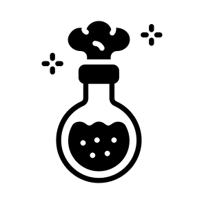 Chemical, Reaction, Flask, Glassware, Lab icon