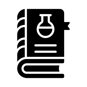 Chemistry Book, Science Book, Handbook, Guidebook, Course icon