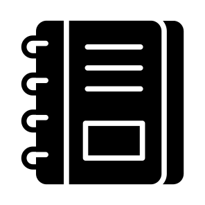 Diary, Notebook, Handbook, Journal, Book, icon