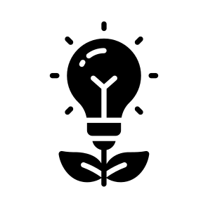 Environmental Innovation, Ideation, Creativity, Thinking, Science Innovation icon
