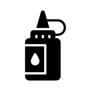 Glue Bottle, Adhesive, Sticky, Crafting, Stationery icon
