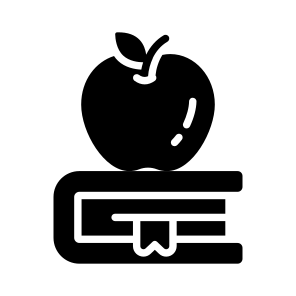 Healthy Knowledge, Education, Study, Learning, Academic Book icon