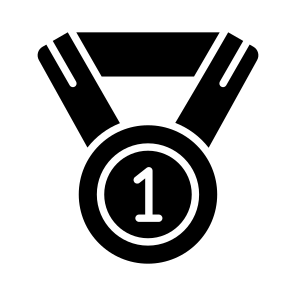 Medal, Award, Reward, Prize, Success icon
