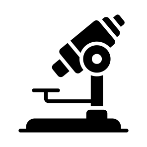 Microscope, Lens, Eyepiece, Research, Lab icon