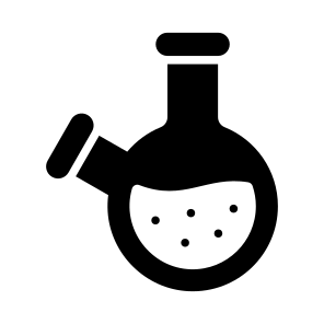 Neck Flask, Chemical, Testing, Reaction, Experiment icon