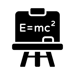 Physics Lecture, Board, Presentation, Class, Course icon