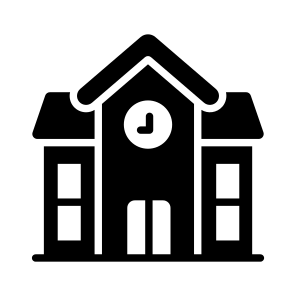 School, Academy, College, Institute, Building icon