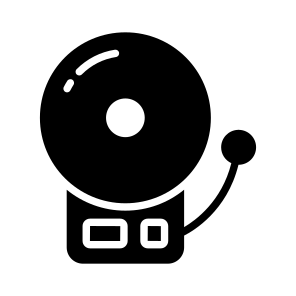 School Bell, Ringer, Knell, Noisemaker, Instrument icon