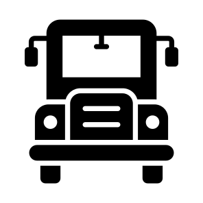 School Bus, Vehicle, Transport, Conveyance, Ride icon